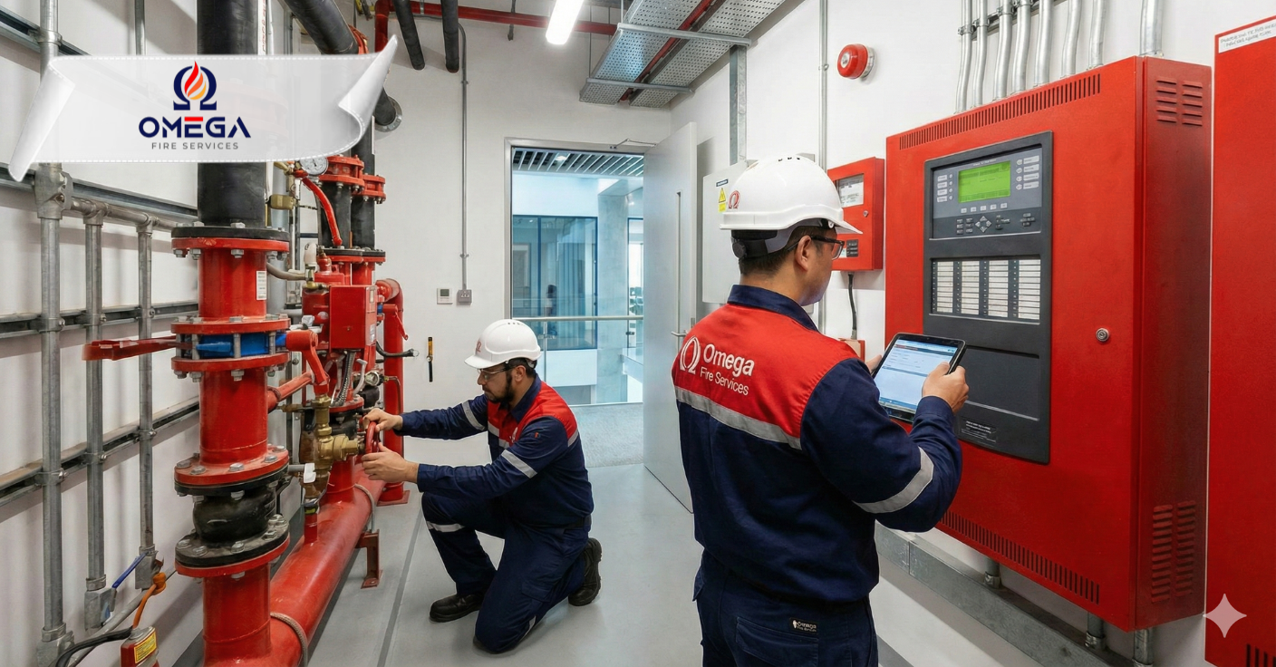 Omega Fire Services team of certified professionals